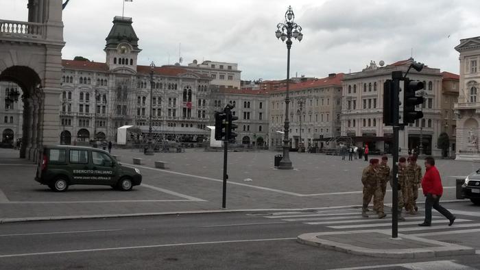 100 militari a Trieste anche a confine