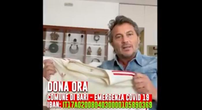 Coronavirus: ex calciatori Bari,doniamo