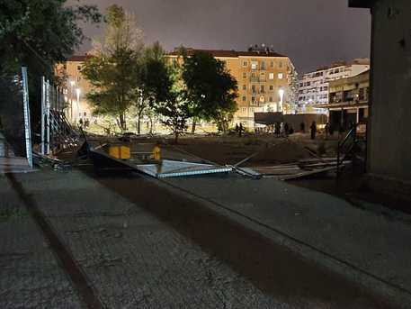 Bologna: occupato cantiere in periferia