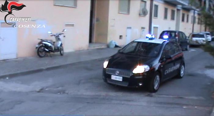 Operazione dei Carabinieri nel Cosentino,smantellata piazza di spaccio