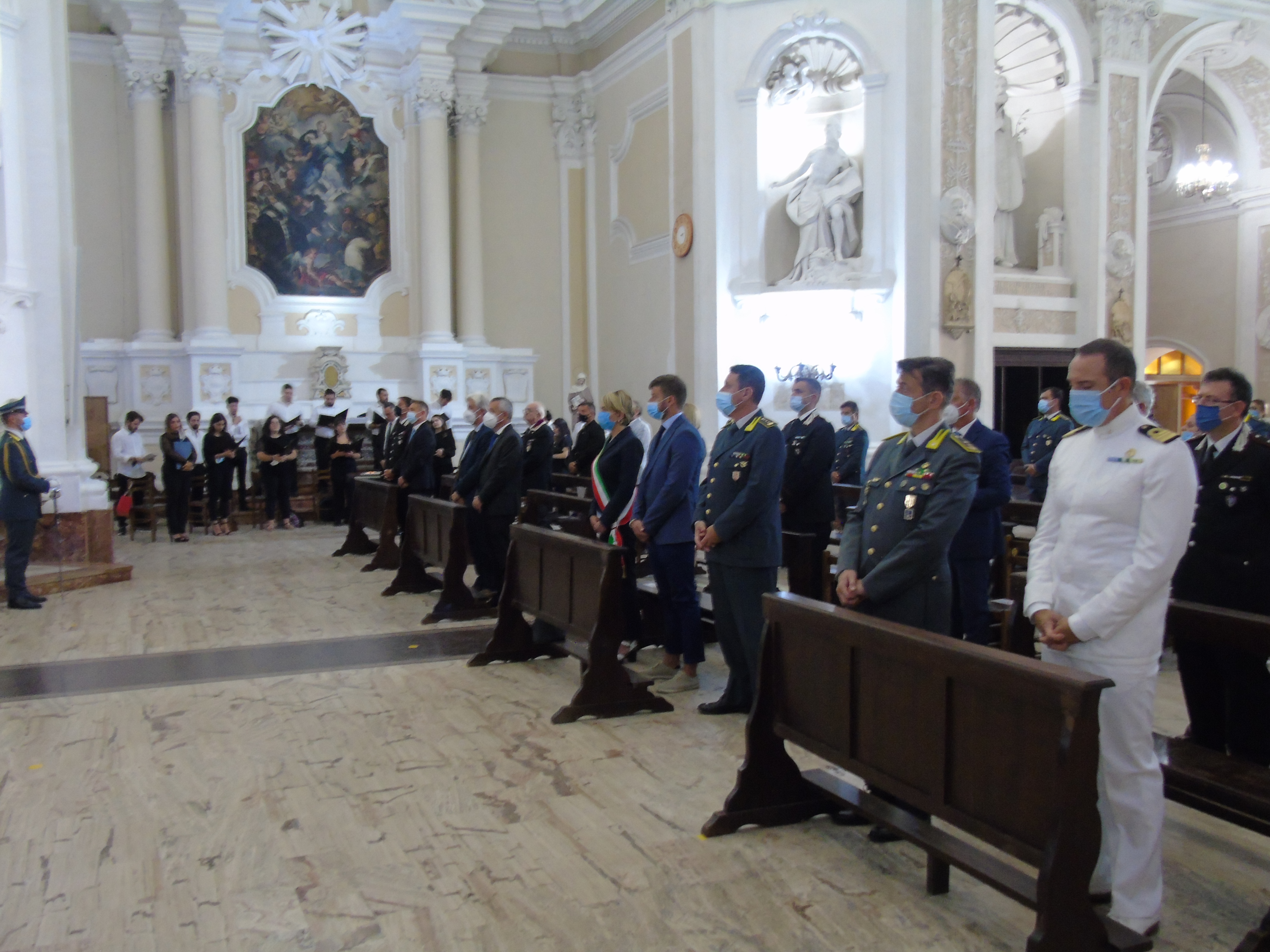 CELEBRATA LA SOLENNITA’ DEL PATRONO DELLA GUARDIA DI FINANZA – “SAN MATTEO”.