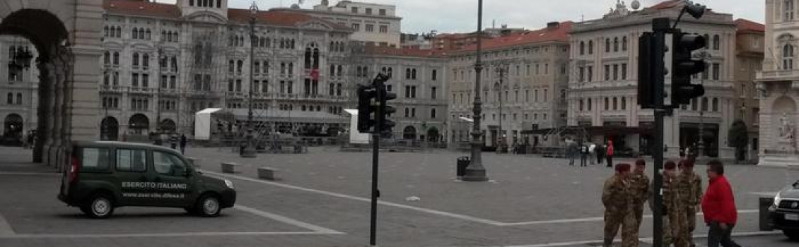 100 militari a Trieste anche a confine