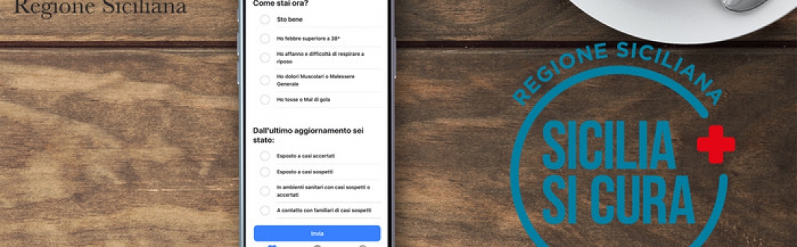 Coronavirus: Sicilia si cura, App per monitorare contagio