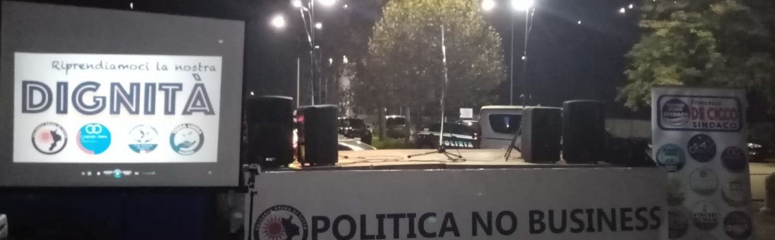 Drive in “Riprendiamoci la nostra dignità”…