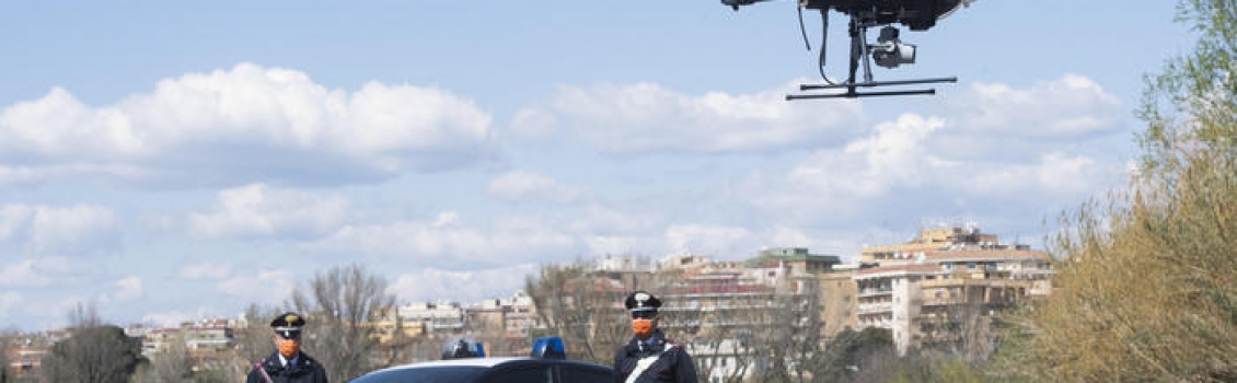 Posti di blocco con ausilio Drone: controlli più severi nelle festività natalizie