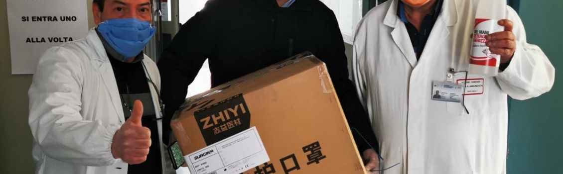 Cosenza: donato materiale sanitario grazie a raccolta fondi
