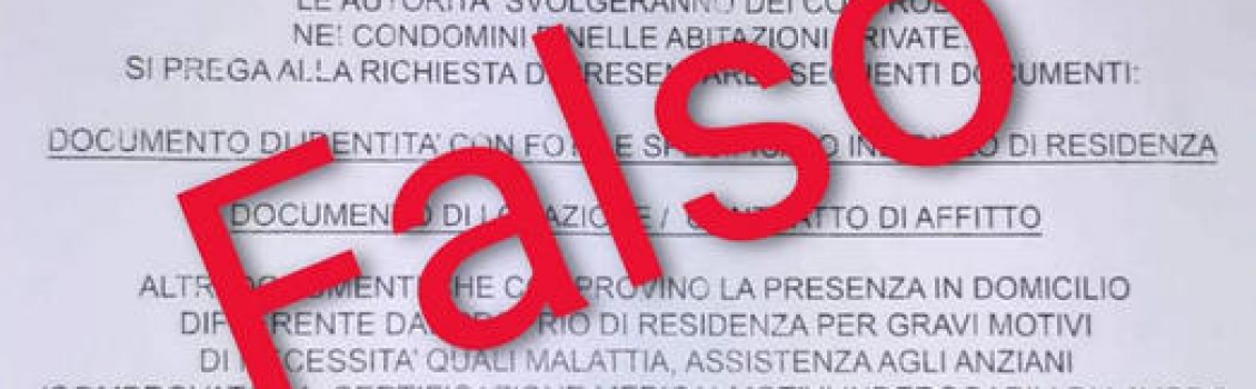 Coronavirus: ‘Via dalle case di residenza’, falso volantino Ministero