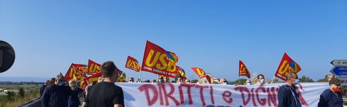 Protesta tirocinanti in Calabria,disagi a Lamezia Terme