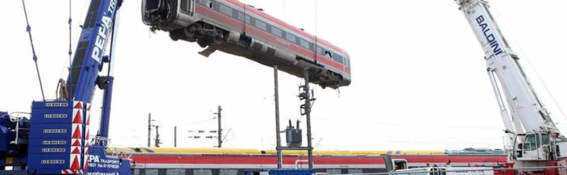 Treno, rimozione completa entro 48 ore