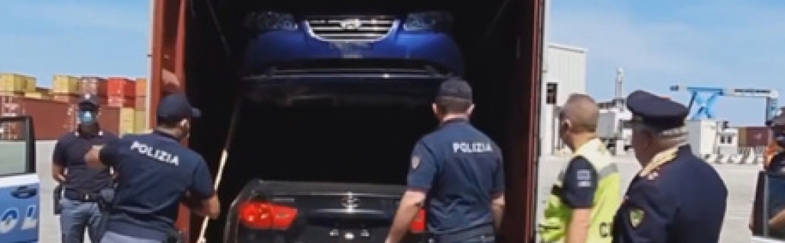 Sventato un traffico di auto di lusso rubate